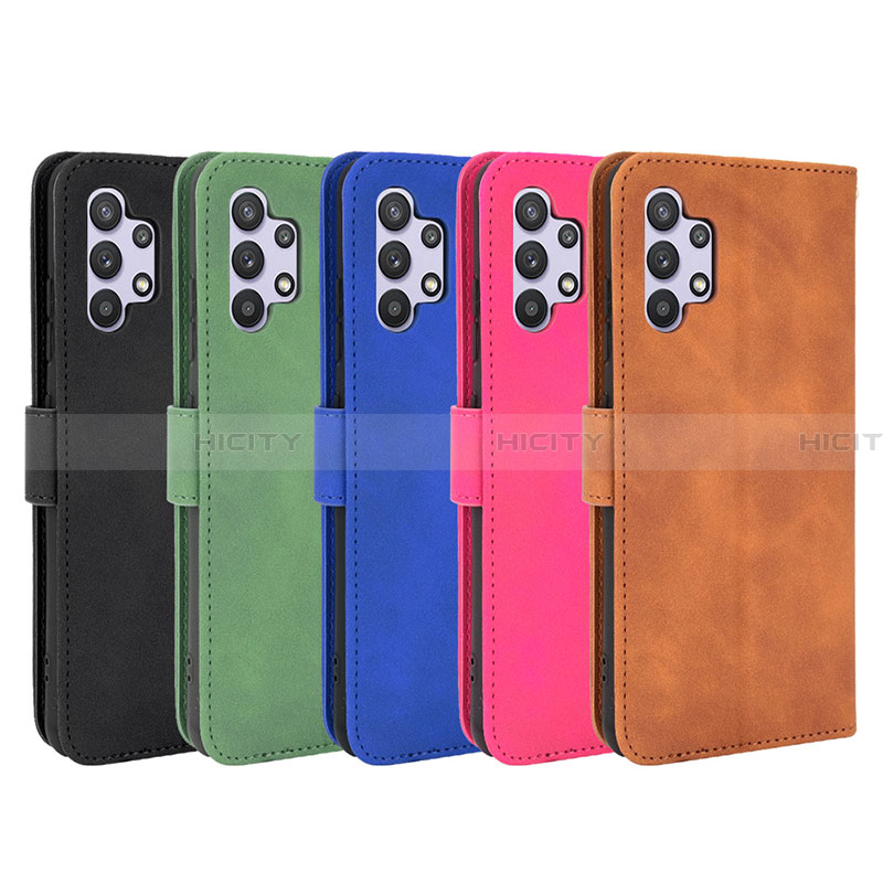 Custodia Portafoglio In Pelle Cover con Supporto L01Z per Samsung Galaxy A32 4G