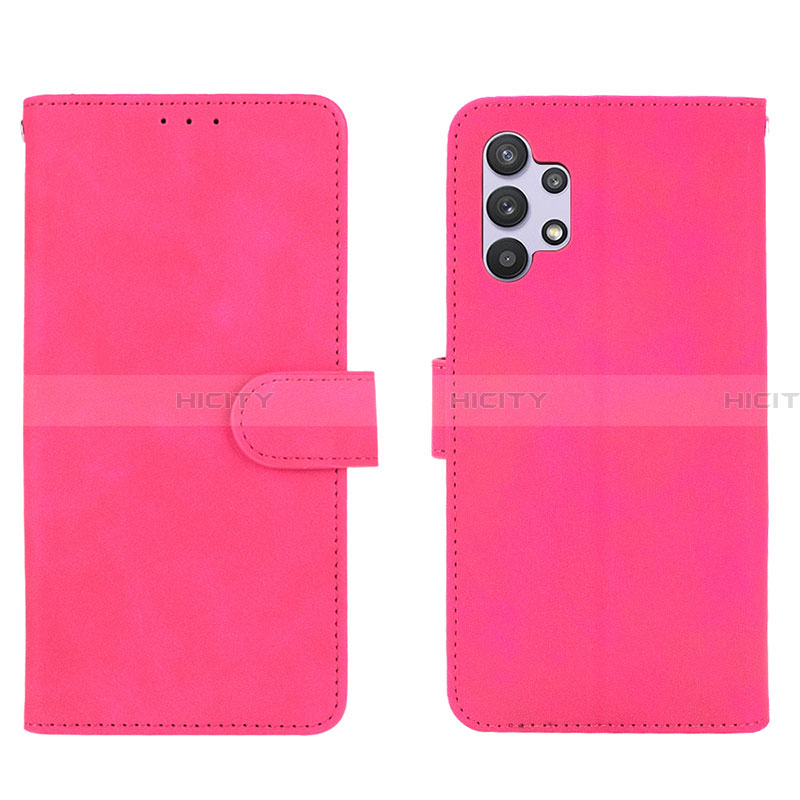 Custodia Portafoglio In Pelle Cover con Supporto L01Z per Samsung Galaxy A32 4G