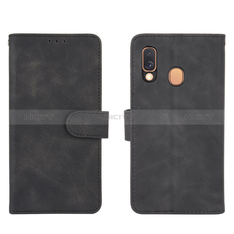 Custodia Portafoglio In Pelle Cover con Supporto L01Z per Samsung Galaxy A40