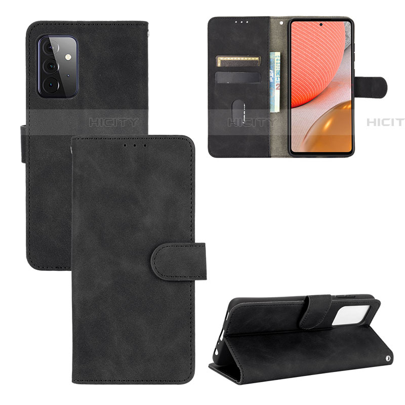 Custodia Portafoglio In Pelle Cover con Supporto L01Z per Samsung Galaxy A72 4G