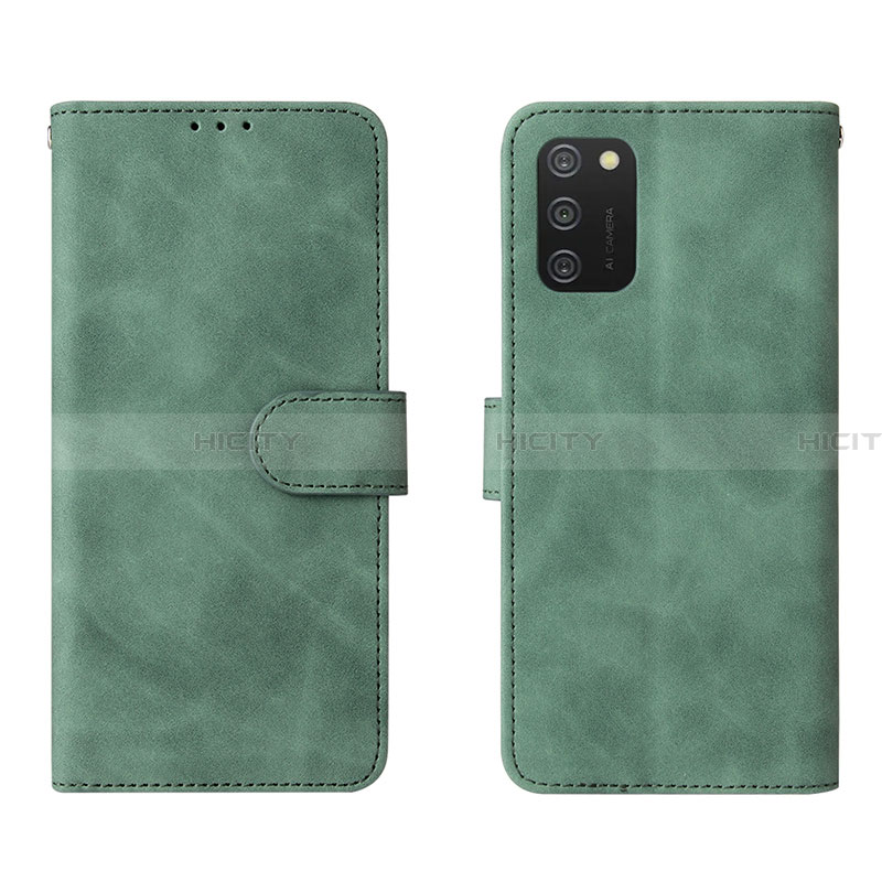 Custodia Portafoglio In Pelle Cover con Supporto L01Z per Samsung Galaxy F02S SM-E025F