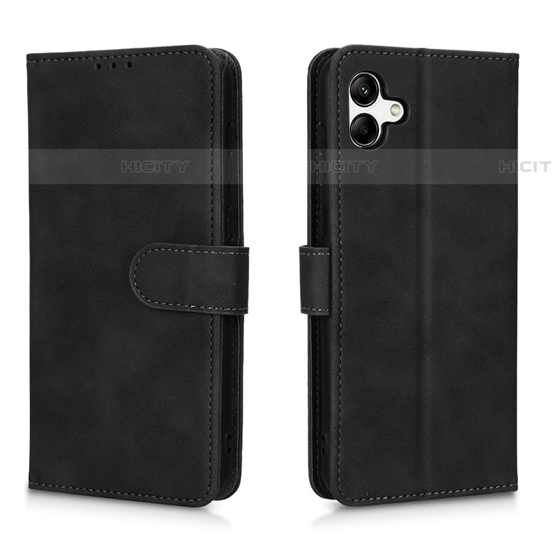 Custodia Portafoglio In Pelle Cover con Supporto L01Z per Samsung Galaxy F04 Nero