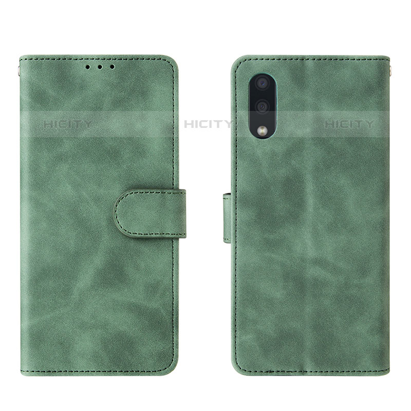 Custodia Portafoglio In Pelle Cover con Supporto L01Z per Samsung Galaxy M02