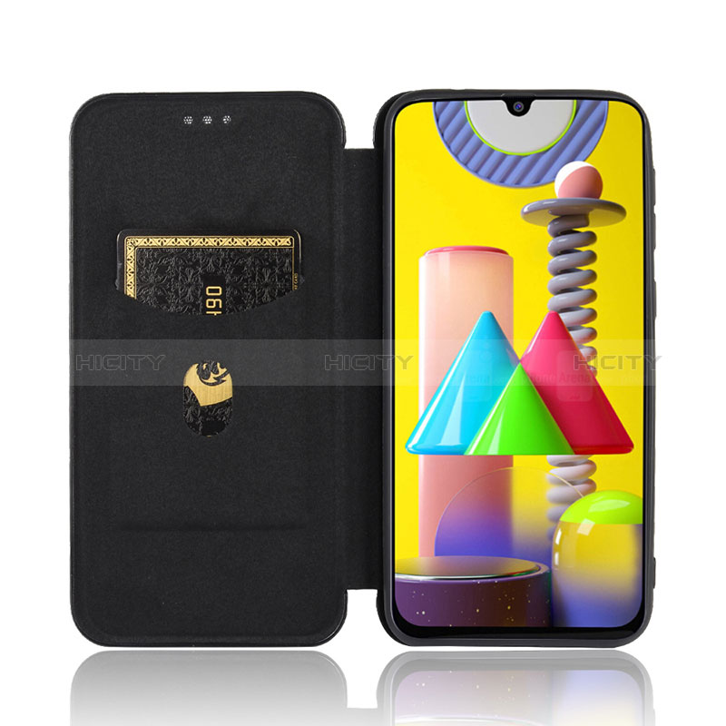 Custodia Portafoglio In Pelle Cover con Supporto L01Z per Samsung Galaxy M31