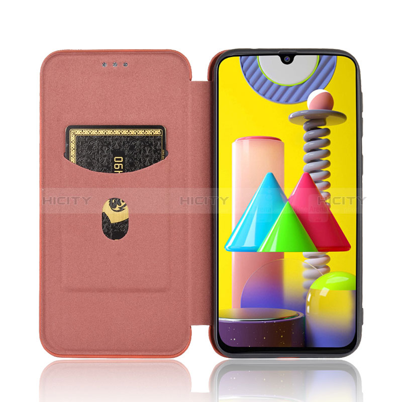 Custodia Portafoglio In Pelle Cover con Supporto L01Z per Samsung Galaxy M31