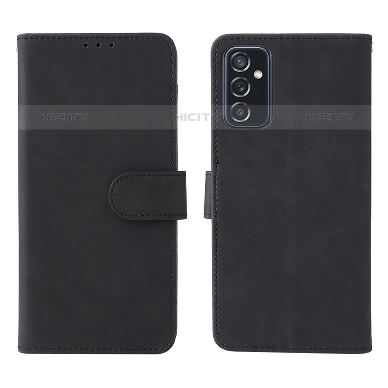 Custodia Portafoglio In Pelle Cover con Supporto L01Z per Samsung Galaxy M52 5G Nero