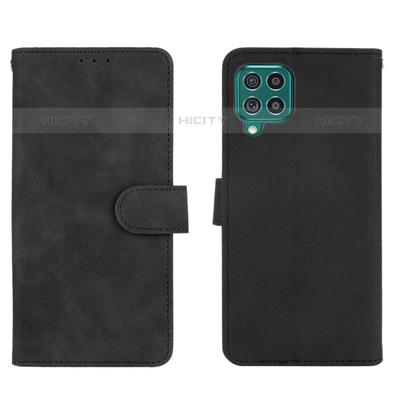 Custodia Portafoglio In Pelle Cover con Supporto L01Z per Samsung Galaxy M62 4G Nero