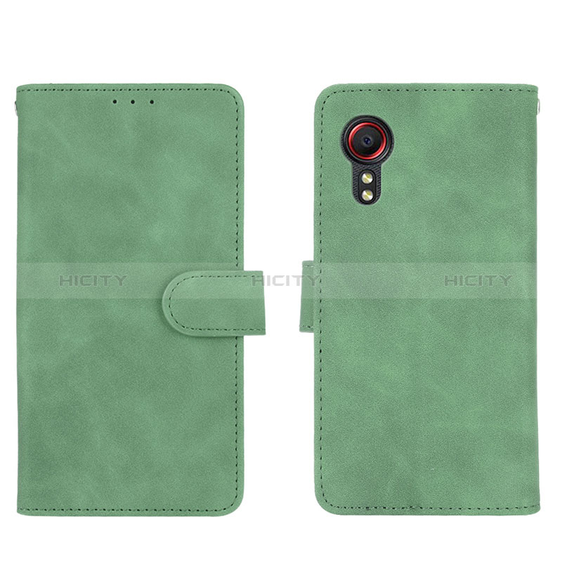 Custodia Portafoglio In Pelle Cover con Supporto L01Z per Samsung Galaxy XCover 5 SM-G525F