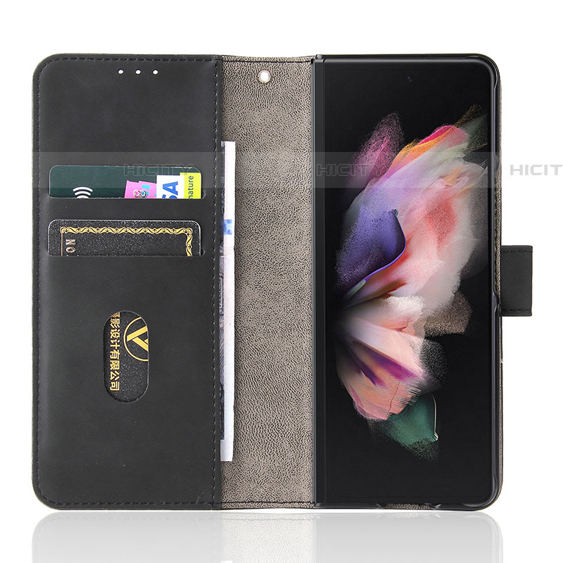 Custodia Portafoglio In Pelle Cover con Supporto L01Z per Samsung Galaxy Z Fold4 5G