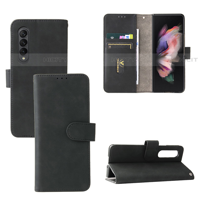 Custodia Portafoglio In Pelle Cover con Supporto L01Z per Samsung Galaxy Z Fold4 5G