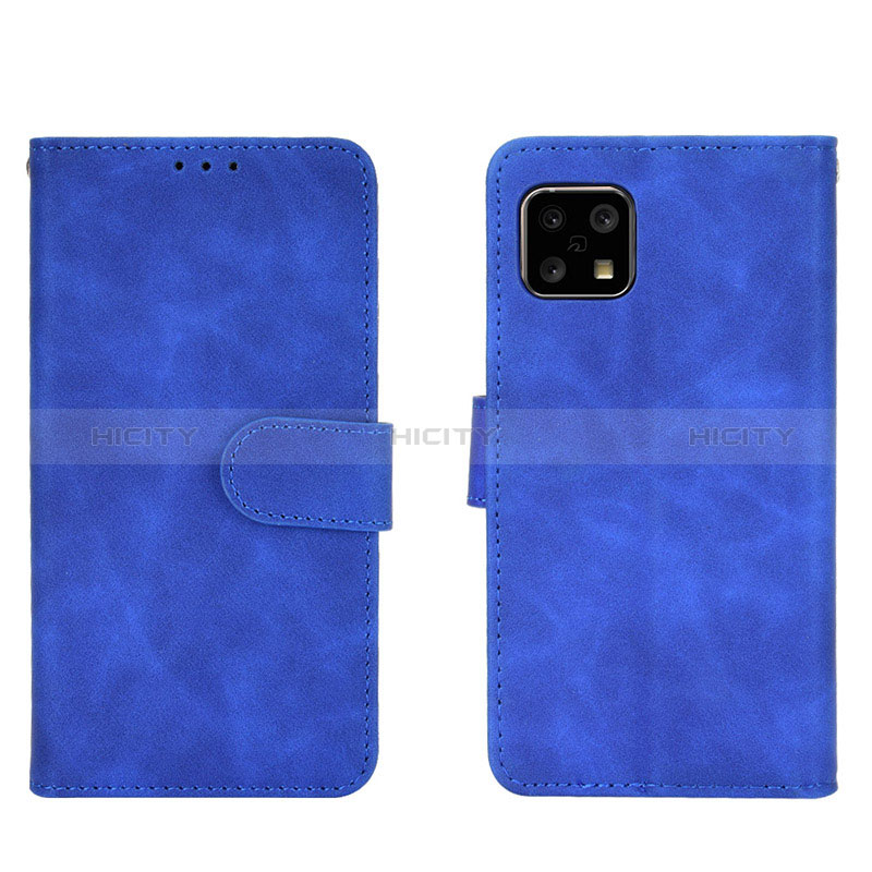 Custodia Portafoglio In Pelle Cover con Supporto L01Z per Sharp Aquos Sense4