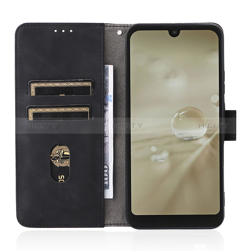 Custodia Portafoglio In Pelle Cover con Supporto L01Z per Sharp Aquos wish