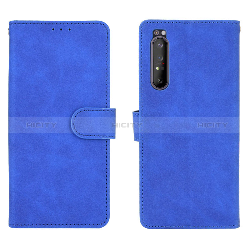 Custodia Portafoglio In Pelle Cover con Supporto L01Z per Sony Xperia 1 II