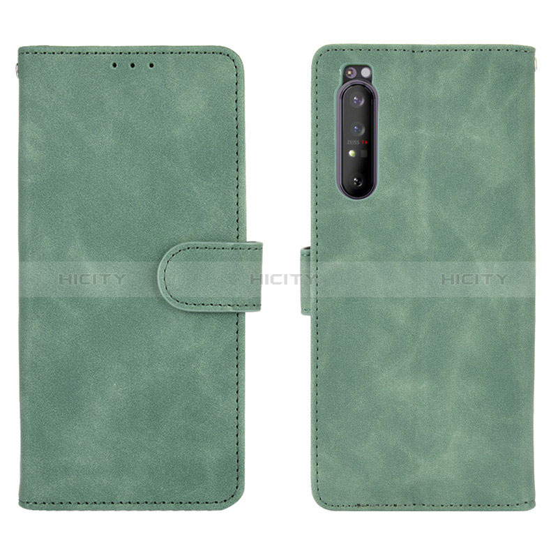 Custodia Portafoglio In Pelle Cover con Supporto L01Z per Sony Xperia 1 II