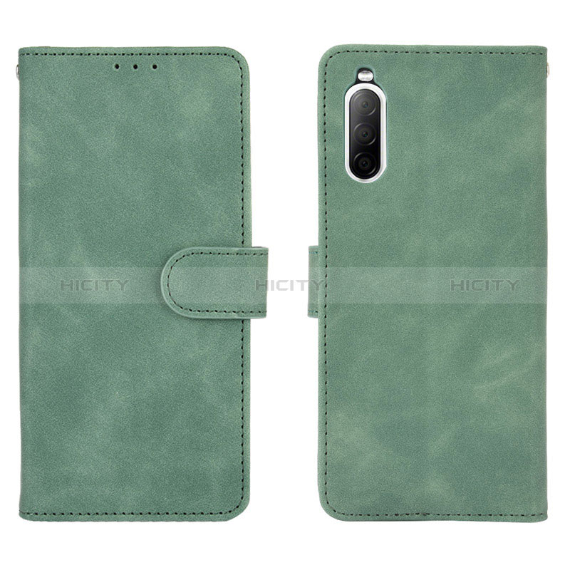 Custodia Portafoglio In Pelle Cover con Supporto L01Z per Sony Xperia 10 II