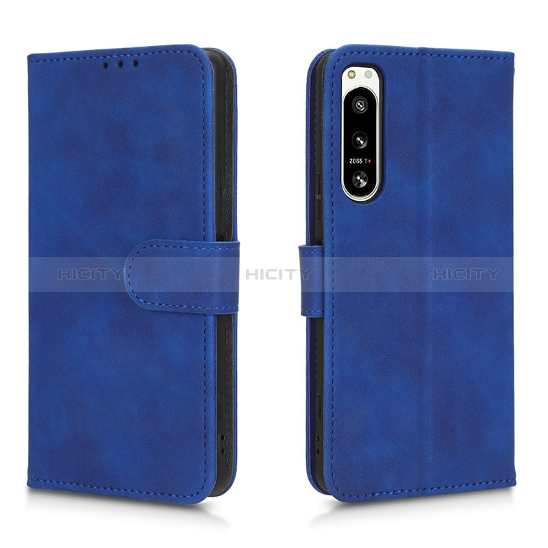 Custodia Portafoglio In Pelle Cover con Supporto L01Z per Sony Xperia 5 IV