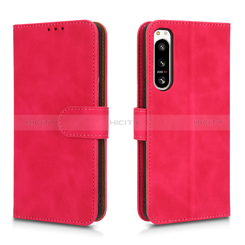 Custodia Portafoglio In Pelle Cover con Supporto L01Z per Sony Xperia 5 IV