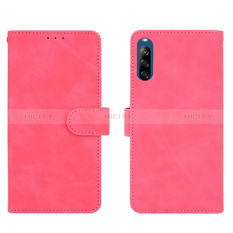 Custodia Portafoglio In Pelle Cover con Supporto L01Z per Sony Xperia L4