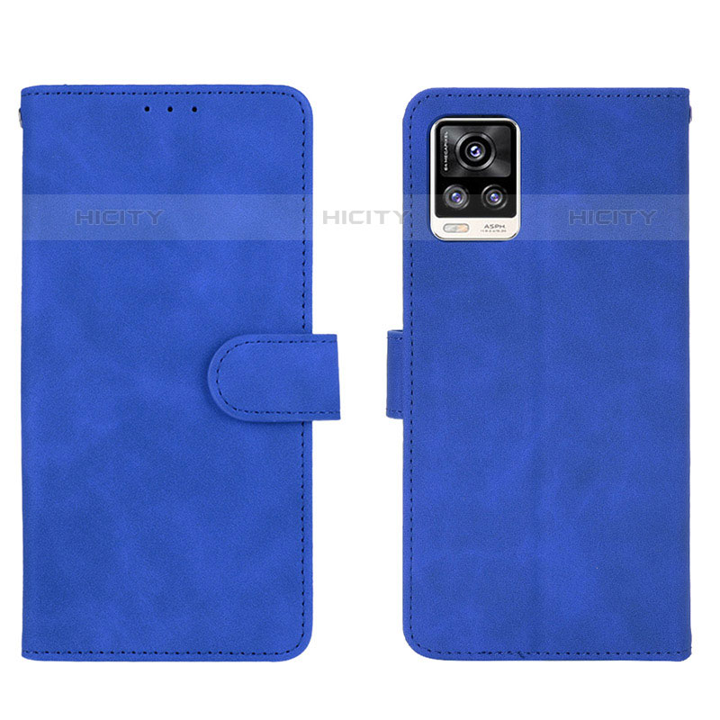 Custodia Portafoglio In Pelle Cover con Supporto L01Z per Vivo V20 (2021)