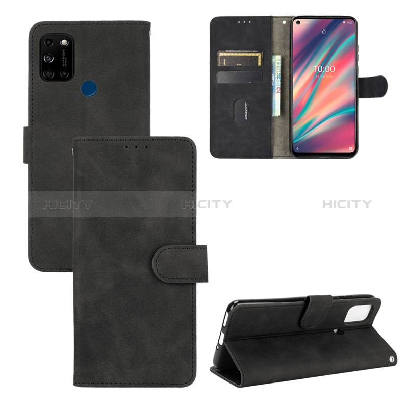 Custodia Portafoglio In Pelle Cover con Supporto L01Z per Wiko View5