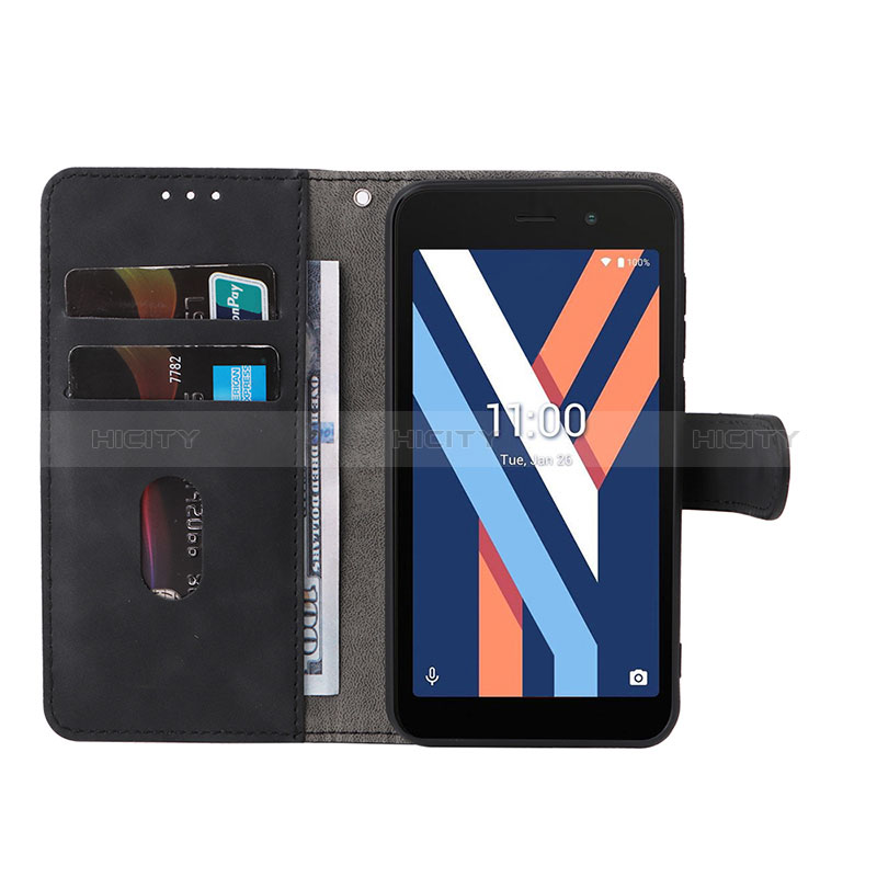 Custodia Portafoglio In Pelle Cover con Supporto L01Z per Wiko Y52