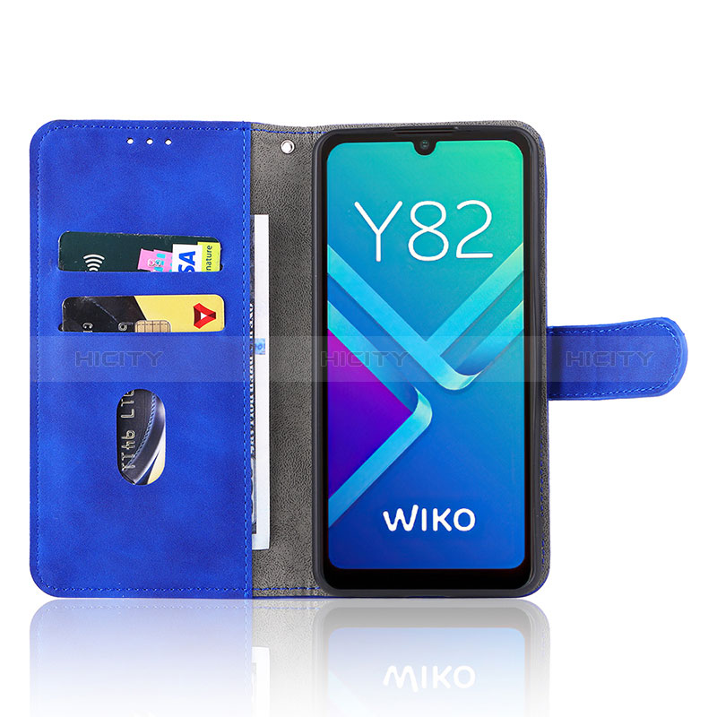 Custodia Portafoglio In Pelle Cover con Supporto L01Z per Wiko Y82