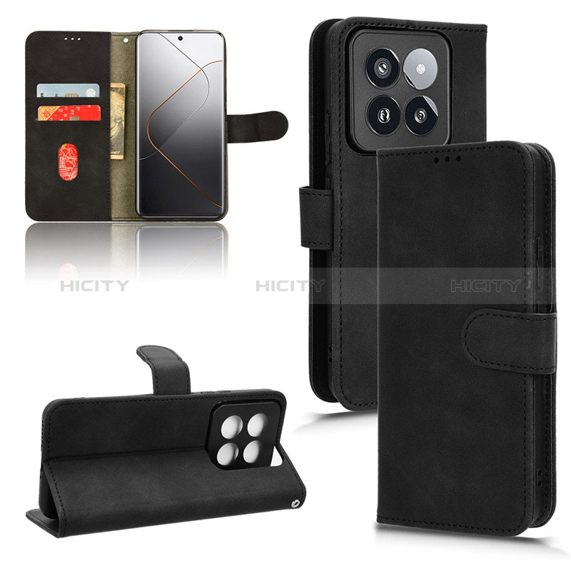 Custodia Portafoglio In Pelle Cover con Supporto L01Z per Xiaomi Mi 14 5G