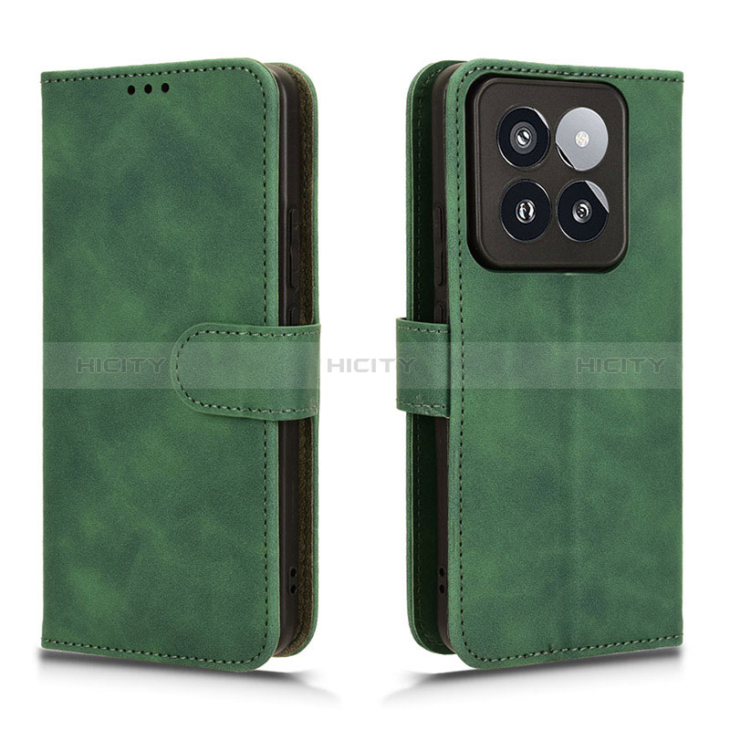 Custodia Portafoglio In Pelle Cover con Supporto L01Z per Xiaomi Mi 14 Pro 5G