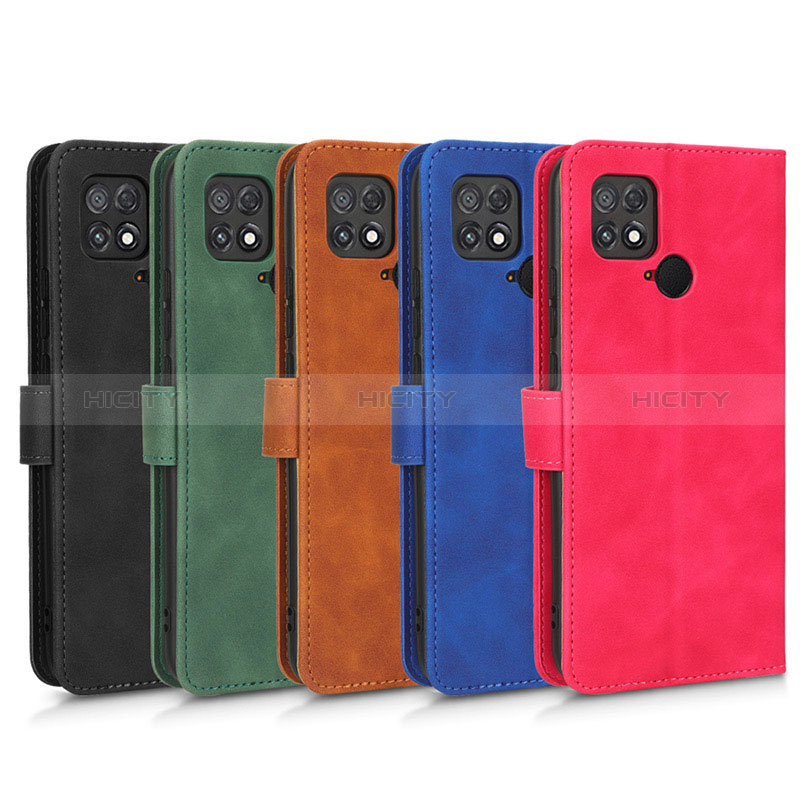 Custodia Portafoglio In Pelle Cover con Supporto L01Z per Xiaomi Poco C40