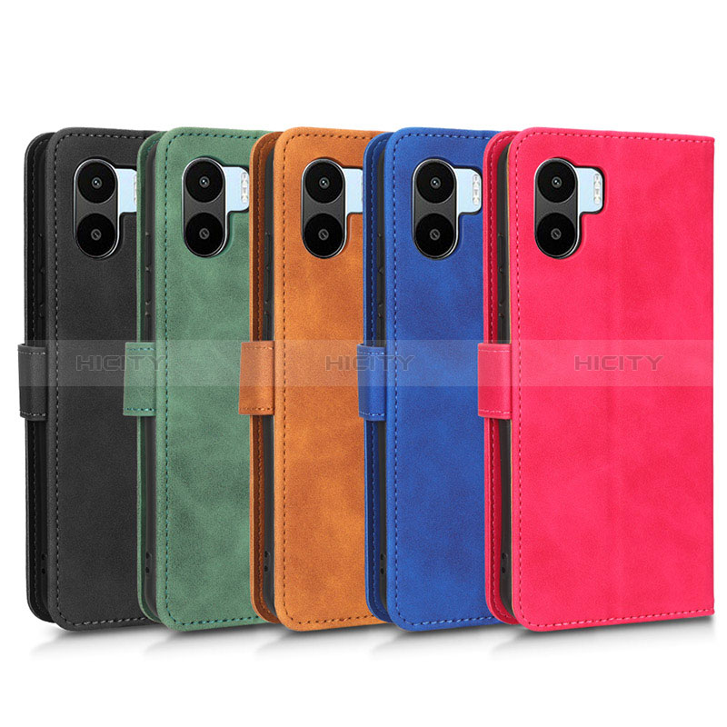 Custodia Portafoglio In Pelle Cover con Supporto L01Z per Xiaomi Poco C50