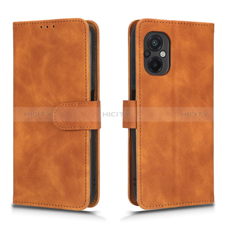 Custodia Portafoglio In Pelle Cover con Supporto L01Z per Xiaomi Poco M5 4G