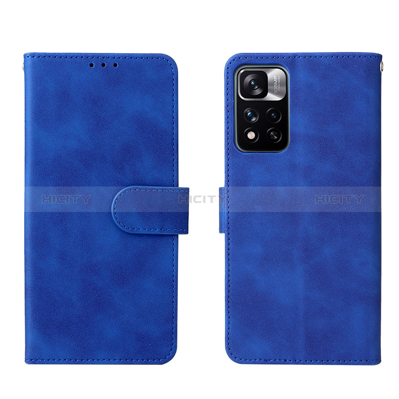 Custodia Portafoglio In Pelle Cover con Supporto L01Z per Xiaomi Poco X4 NFC