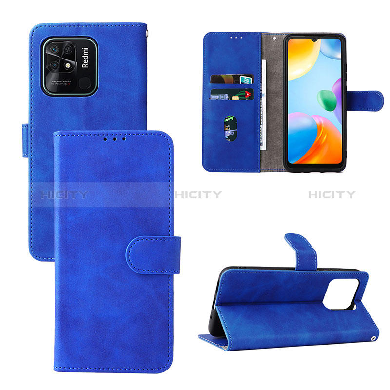 Custodia Portafoglio In Pelle Cover con Supporto L01Z per Xiaomi Redmi 10 Power