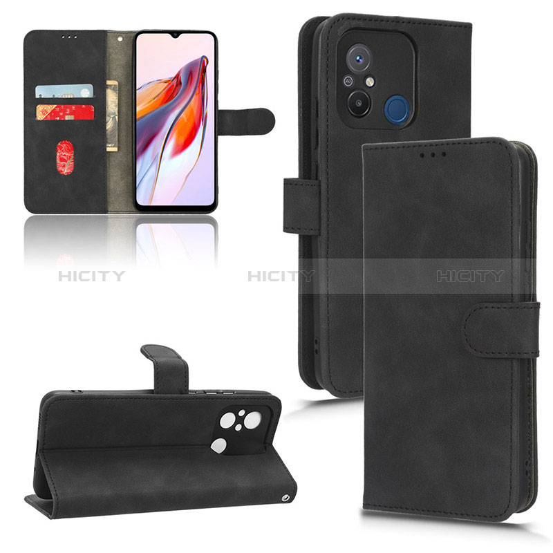 Custodia Portafoglio In Pelle Cover con Supporto L01Z per Xiaomi Redmi 12C 4G