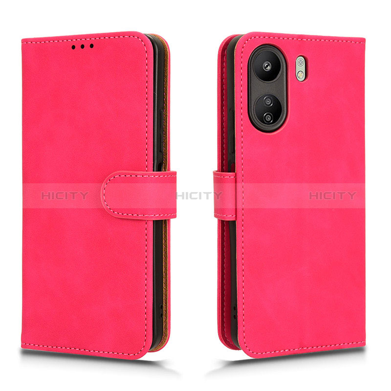 Custodia Portafoglio In Pelle Cover con Supporto L01Z per Xiaomi Redmi 13C