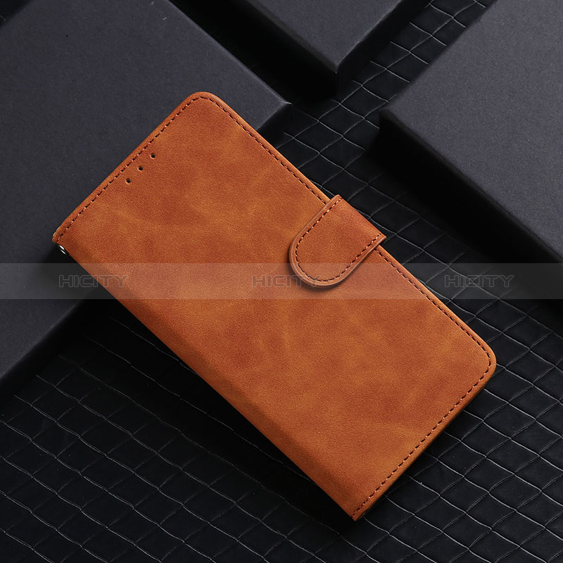 Custodia Portafoglio In Pelle Cover con Supporto L01Z per Xiaomi Redmi 9AT Marrone