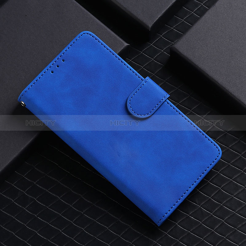 Custodia Portafoglio In Pelle Cover con Supporto L01Z per Xiaomi Redmi 9C Blu