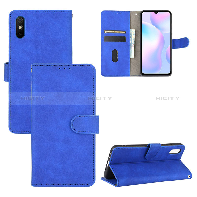 Custodia Portafoglio In Pelle Cover con Supporto L01Z per Xiaomi Redmi 9i