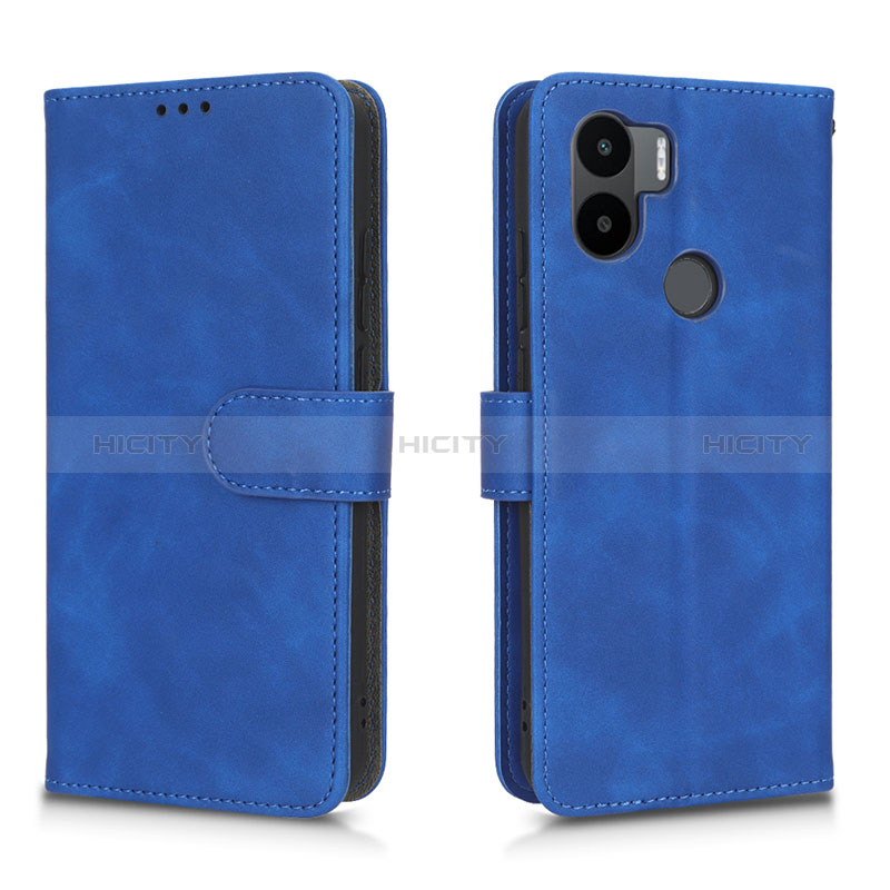 Custodia Portafoglio In Pelle Cover con Supporto L01Z per Xiaomi Redmi A1 Plus Blu