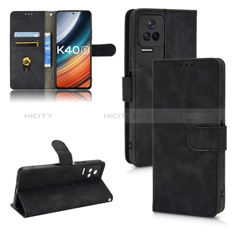 Custodia Portafoglio In Pelle Cover con Supporto L01Z per Xiaomi Redmi K40S 5G