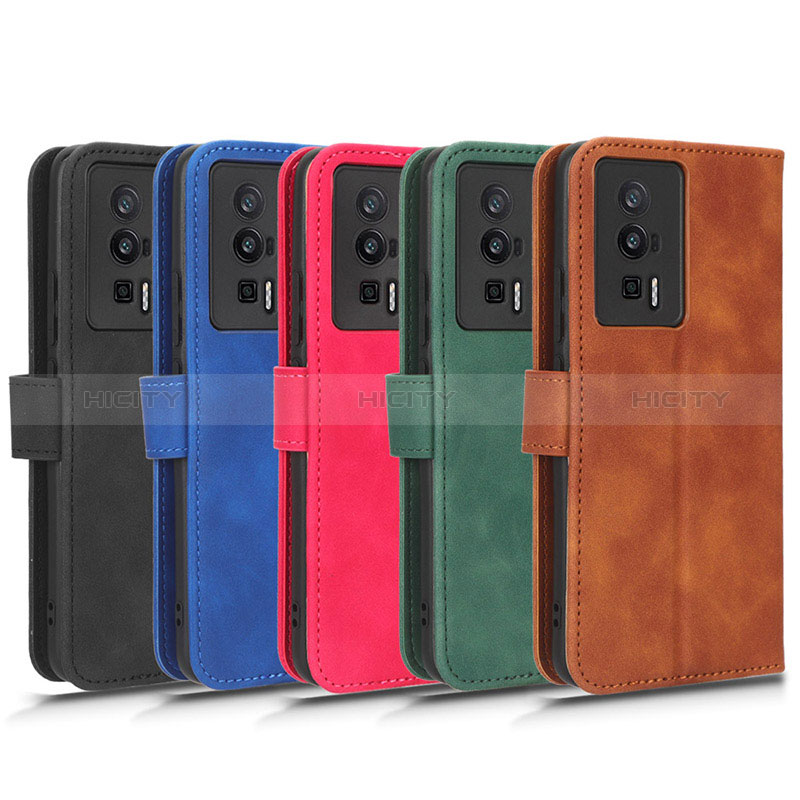 Custodia Portafoglio In Pelle Cover con Supporto L01Z per Xiaomi Redmi K60 5G