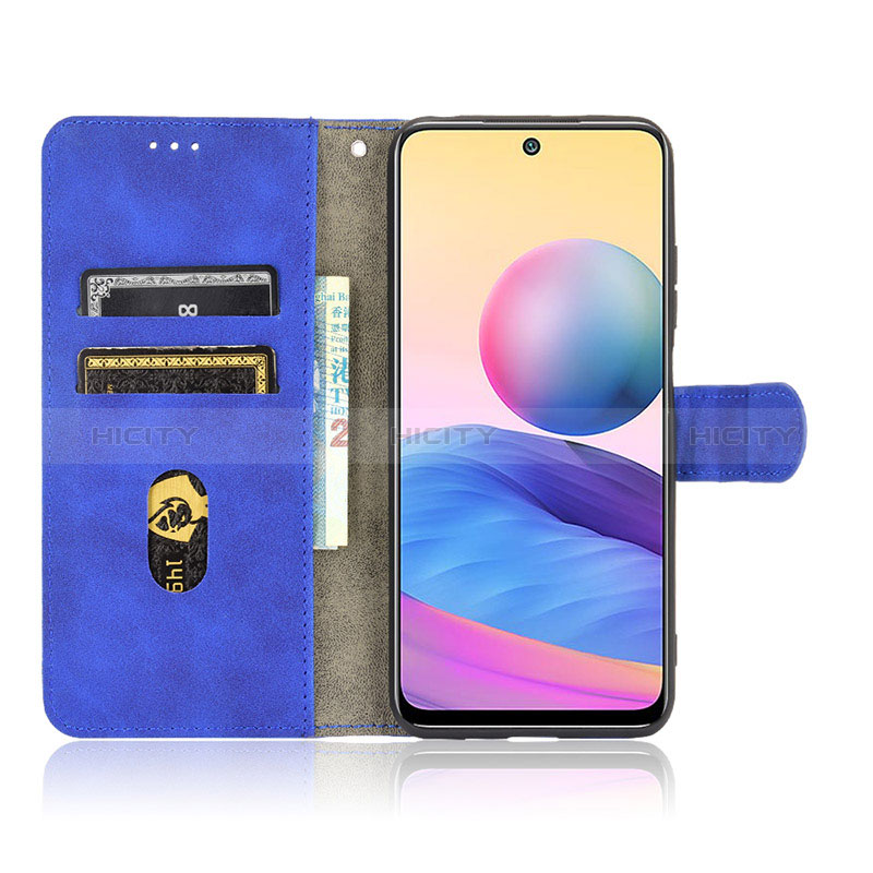 Custodia Portafoglio In Pelle Cover con Supporto L01Z per Xiaomi Redmi Note 10 5G