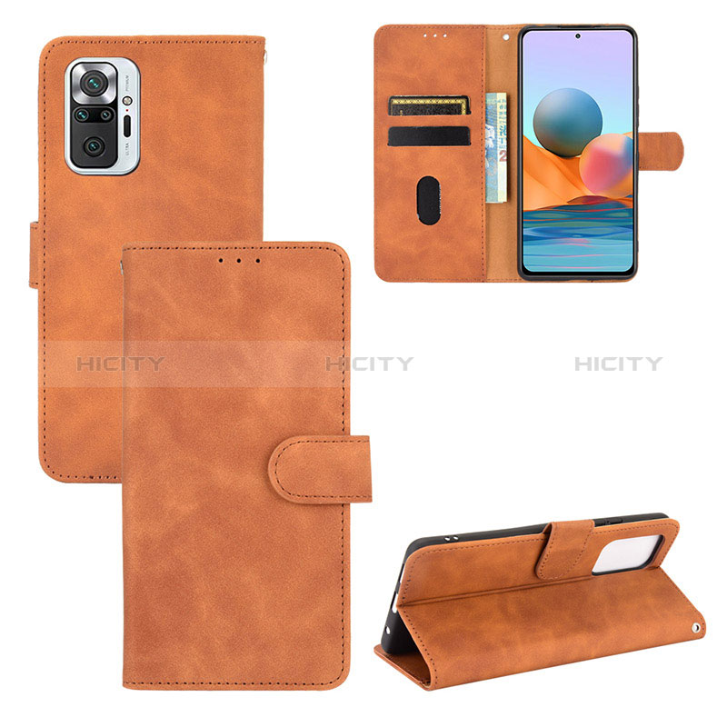 Custodia Portafoglio In Pelle Cover con Supporto L01Z per Xiaomi Redmi Note 10 Pro 4G