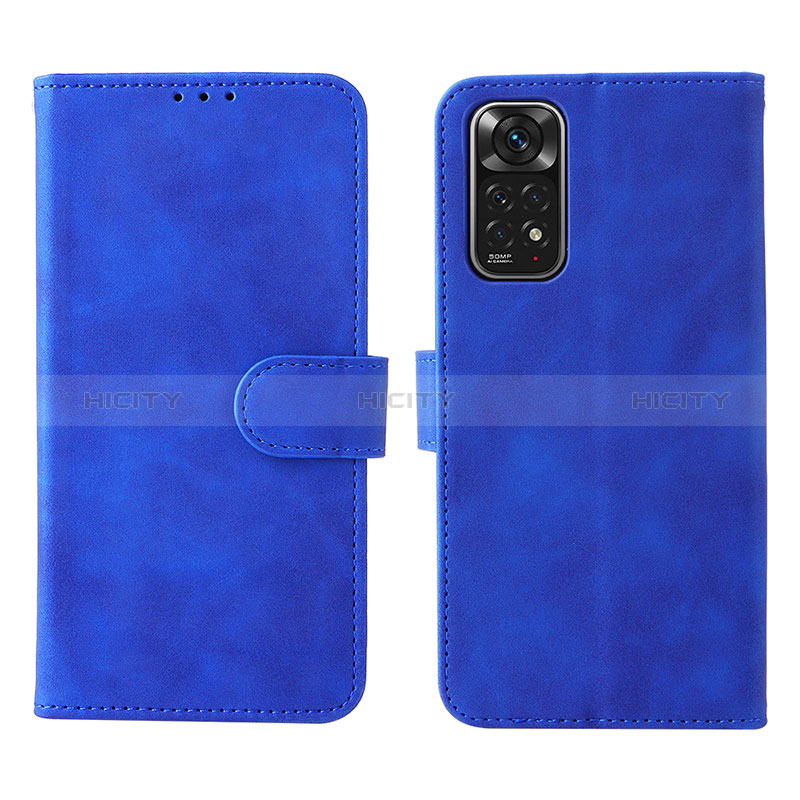 Custodia Portafoglio In Pelle Cover con Supporto L01Z per Xiaomi Redmi Note 11 4G (2022)