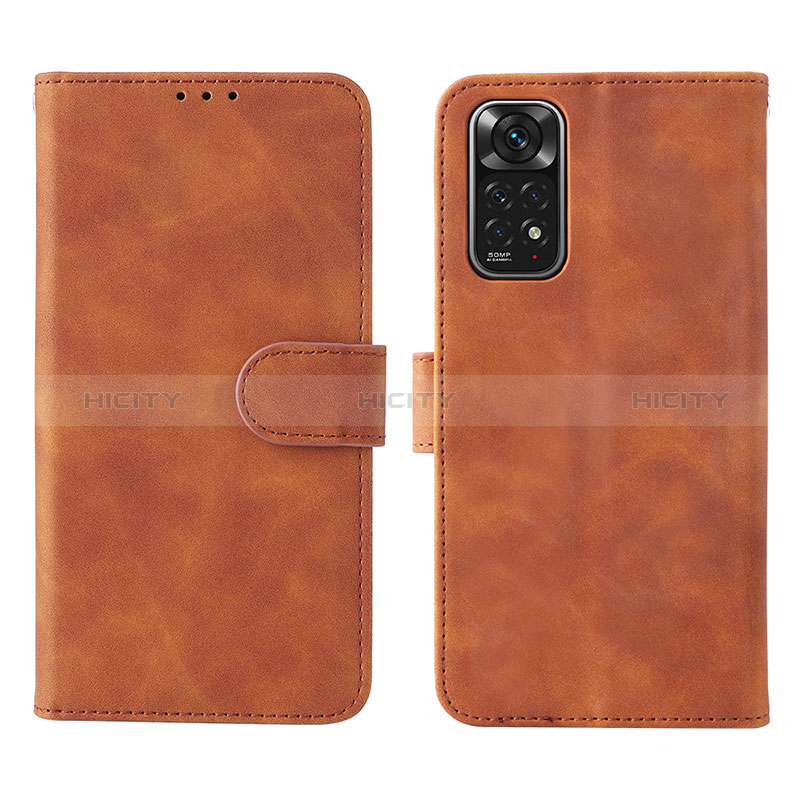 Custodia Portafoglio In Pelle Cover con Supporto L01Z per Xiaomi Redmi Note 11 4G (2022)