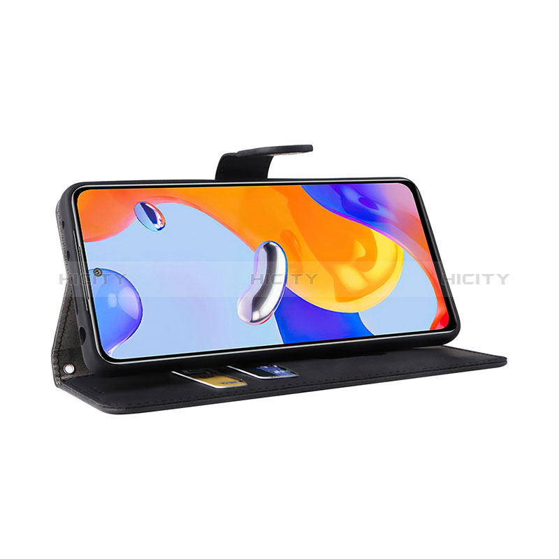 Custodia Portafoglio In Pelle Cover con Supporto L01Z per Xiaomi Redmi Note 11 Pro 4G