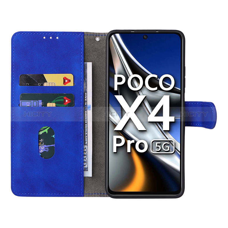 Custodia Portafoglio In Pelle Cover con Supporto L01Z per Xiaomi Redmi Note 11E Pro 5G