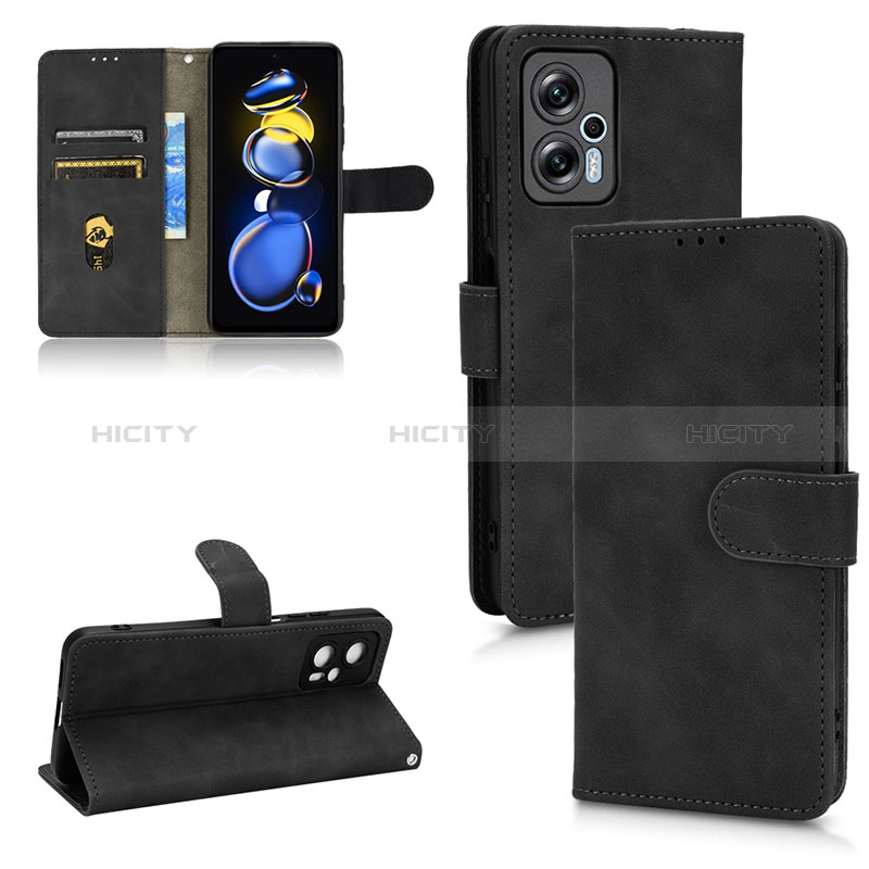 Custodia Portafoglio In Pelle Cover con Supporto L01Z per Xiaomi Redmi Note 11T Pro+ Plus 5G