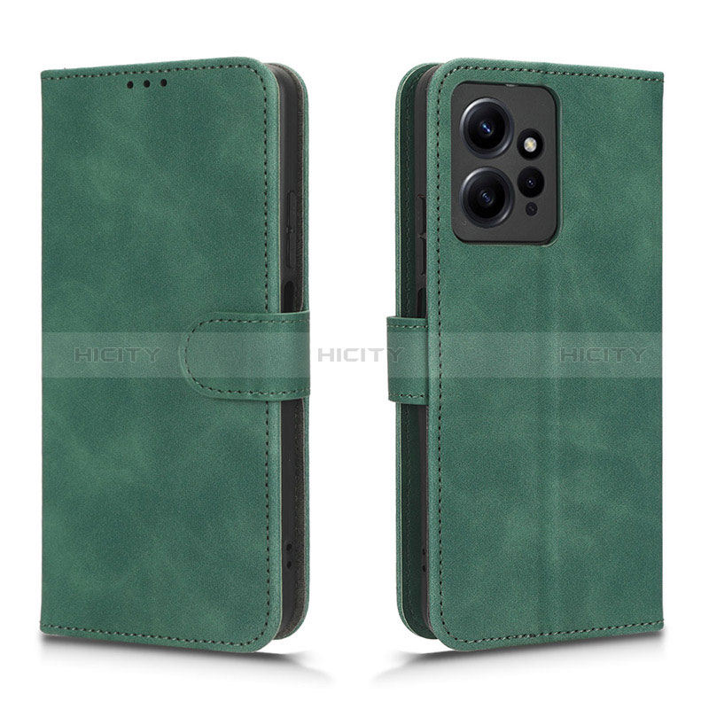 Custodia Portafoglio In Pelle Cover con Supporto L01Z per Xiaomi Redmi Note 12 4G