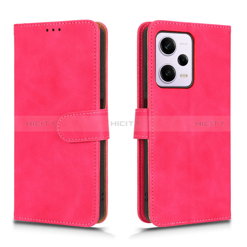 Custodia Portafoglio In Pelle Cover con Supporto L01Z per Xiaomi Redmi Note 12 Pro 5G